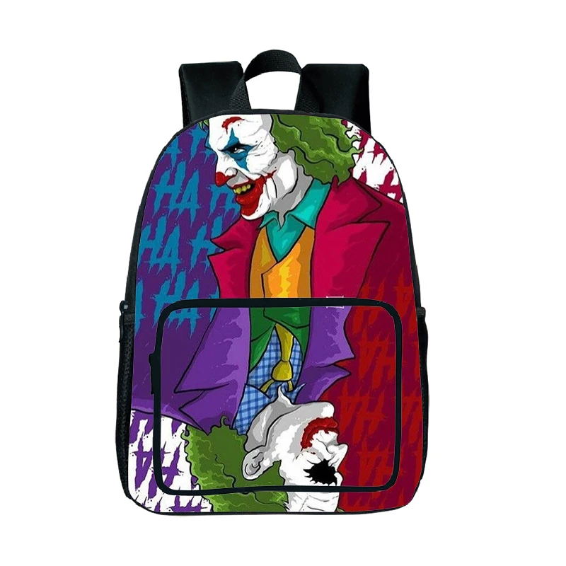 Рюкзак Джокер Женский Mochila школьные сумки для девочек-подростков рюкзак для ноутбука рюкзак для путешествий Черный Рюкзак Zaino Plecak - Цвет: 166 29