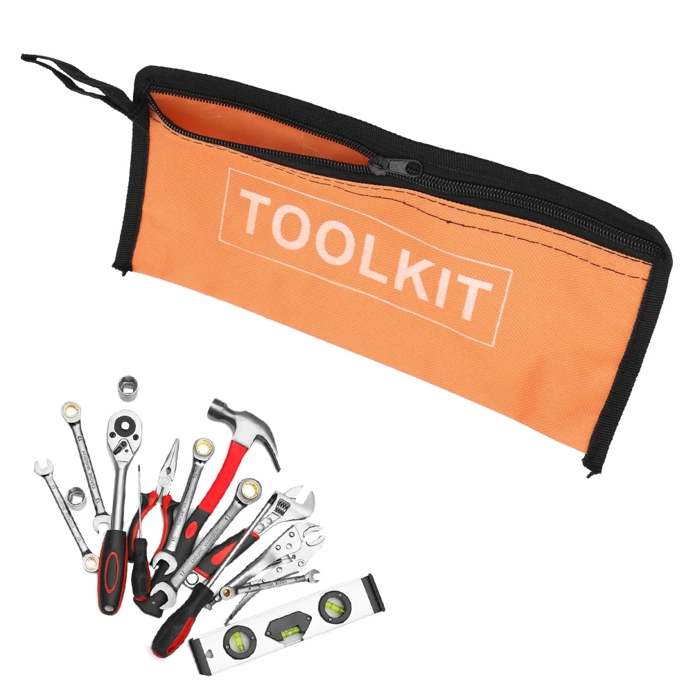 tool chest workbench Small Tool Bag High Quality Zipper Canvas Oxford Storage Bags Multi-function Portable Bag Waterproof Organizer Hardware Toolkits technician tool bag