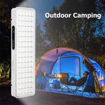 

Rechargeable 80LED Emergency Light 2 Modes Home Flashlight Outdoor Night Markets Stalls Parking Lot Dormitory Camping Lamp