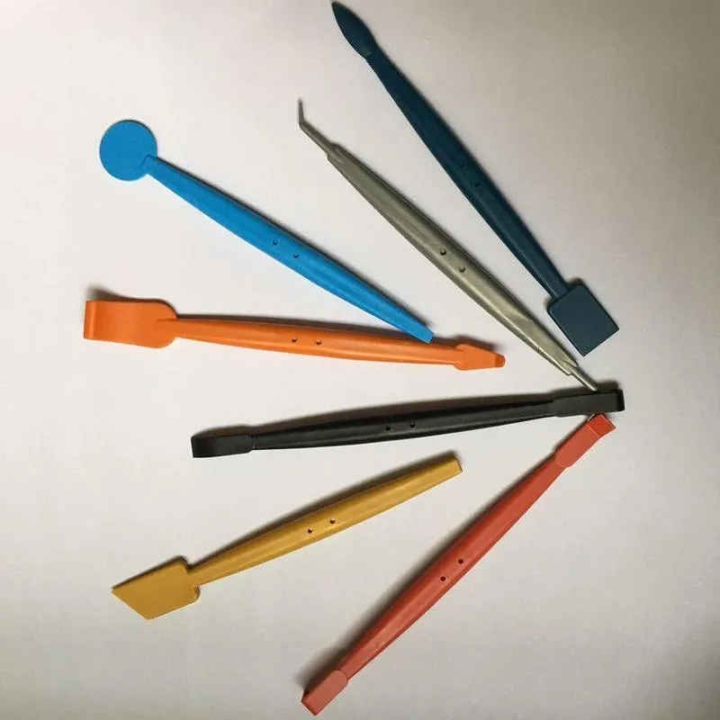 7pcs Vinyl Wrap Tools Carbon Fiber Car Stickers Film Install Stick Magnetic Squeegee Set Car Tools Scraper Accessories