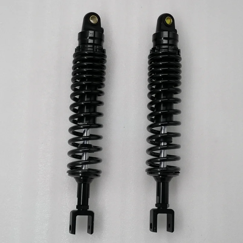 8mm spring 400mm/415mm/430mm/440mm fork Clevis motorcycle real shock absorber for honda suzuki yamaha kawasaki black silver