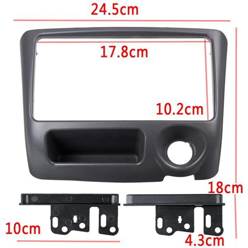 2 DIN Автомобильный Радио Facia для Toyota Yaris Echo Vitz 1999 2005 DVD стерео CD панель приборная