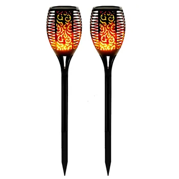 

Solar Light Flickering Flames Torches Lights Outdoor Solar Landscape Decoration Lighting Security Torch Light for Patio Driveway