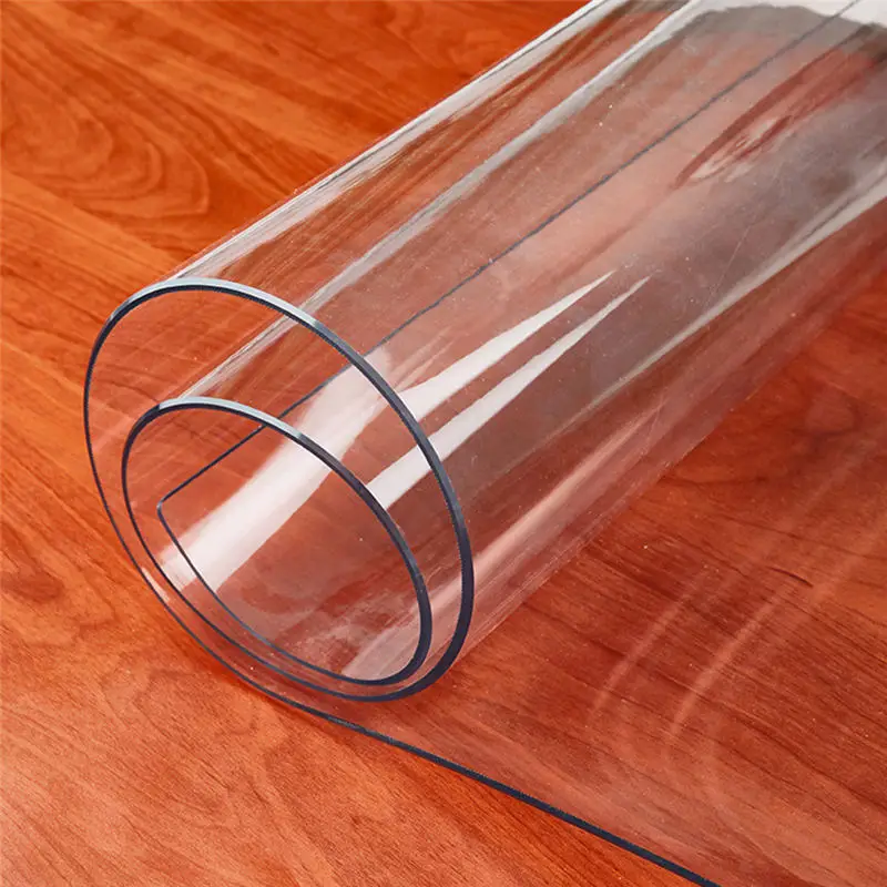 Прозрачная скатерть без запаха из мягкого стекла ПВХ, водонепроницаемая, 1,5 мм, 2,0 мм, нескользящая, вечерние, для украшения стола