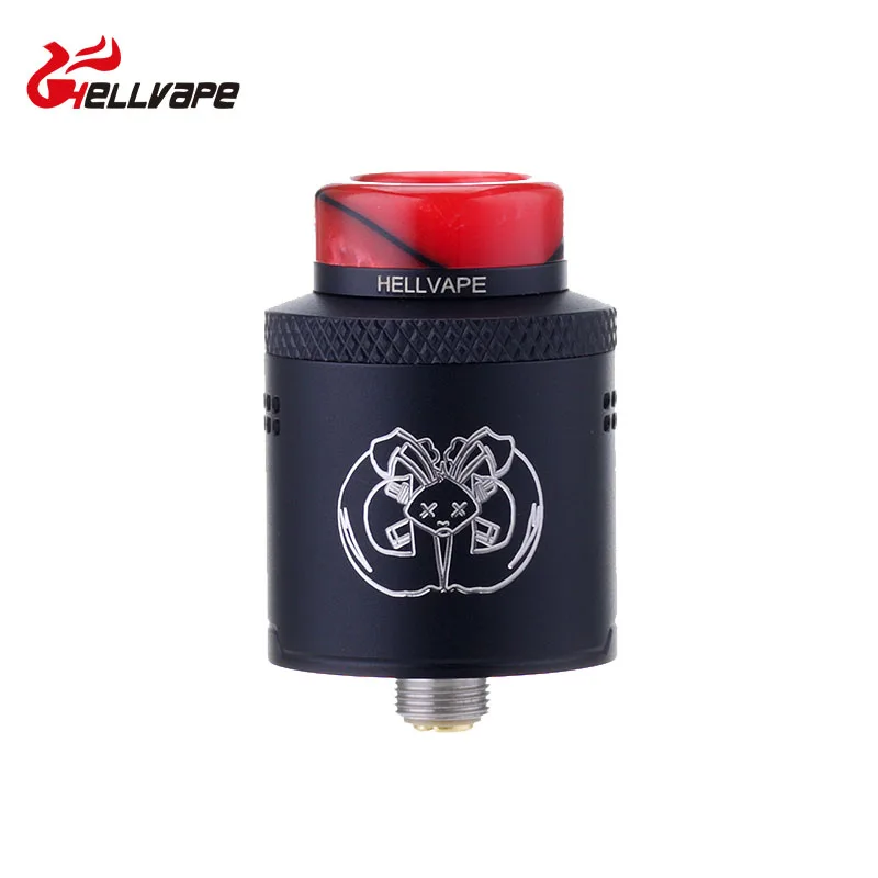 Электронные сигареты Hellvape Drop Dead 24 мм RDA со смолой Driptip Одиночная/двойная катушка