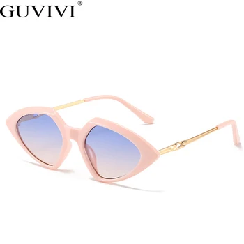 

2020 Cat Eye Punk Sunglasses Women Luxury Brand Sun Glasses Female Eyewear Plastic Frame Clear Lens UV400 Men Glasses Gafas