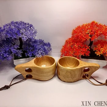 

Portable Wood Coffee Mug New Chinese Rubber Wooden Tea Milk Cups Water Drinking Mugs Drinkware Handmade Juice Lemon Teacup Gift