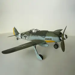 1:33, немецкий FW 190, D-9, истребитель, 3D бумажная модель, ручная работа, сделай сам, военный Вентилятор, подарок, авиация, самолет, модель 27x34x9 см