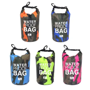 

2L Chic Outdoor Camouflage Waterproof Classic Texture Creative Design Portable Rafting Diving Bags Swimming Pouch
