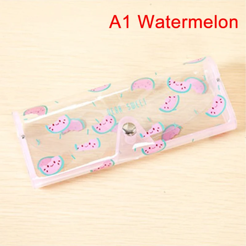 

Simple Fruit Clear Glasses Case Portable Carry Protection Spectacle Storage
