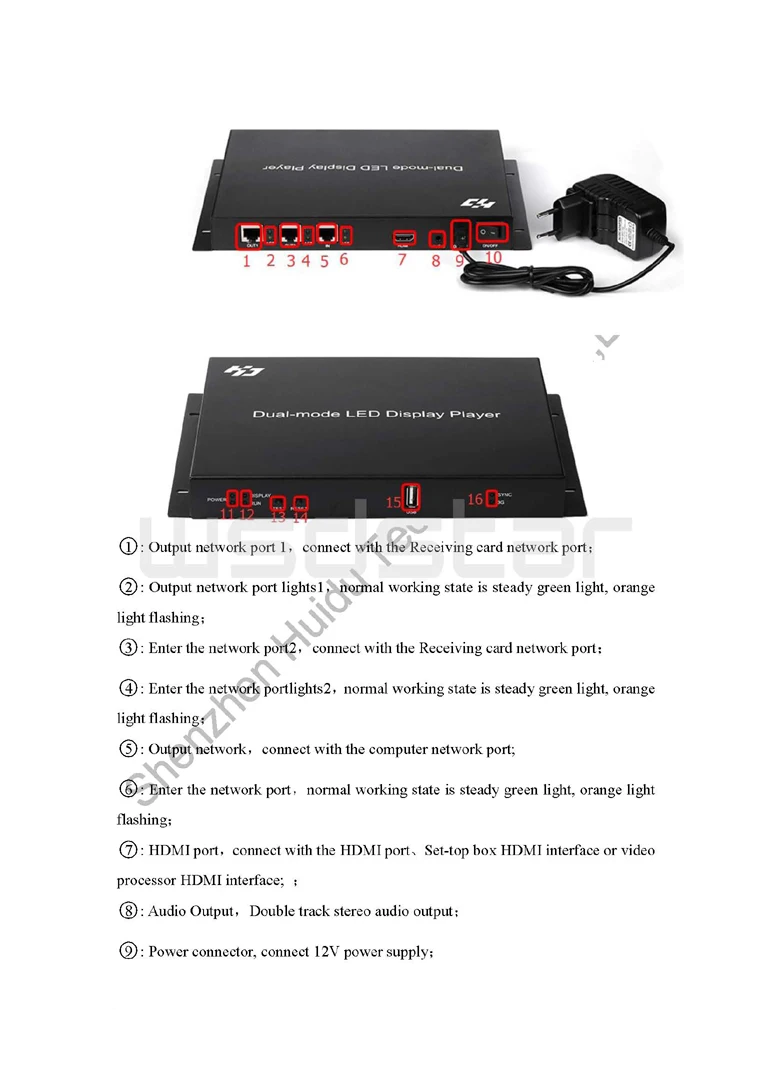 RGB светодиодный hdmi контроллер синхронный асинхронный режим Проигрывателя