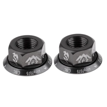 

2pcs Premium Track Wheel Nuts BMX Fixie M10 Axle Screw For Rear Hub