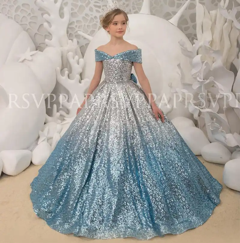 Robe ceremonie mariage petite fille Clearance