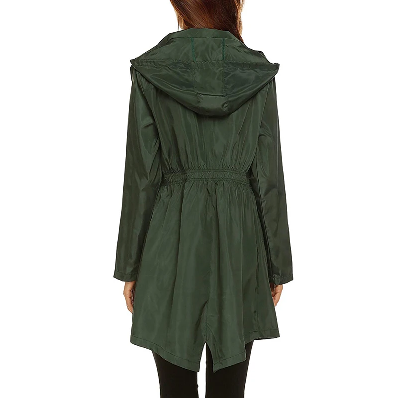 Уличная ветровка, длинное пальто, женская тонкая верхняя одежда, повседневная Осенняя походная куртка, Женское зимнее пальто с капюшоном Casaco 5XL