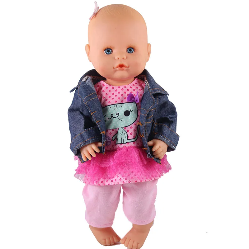 Новинка, 13 дюймов, кукольная одежда, 35 см, Nenuco, кукла, Ropa y su Hermanita, 4 шт./лот, платья феи, наряды для куклы, лучшие DIY игрушки