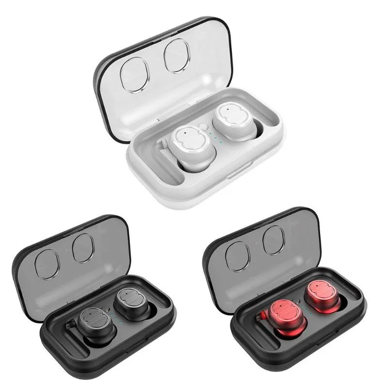 

TWS-8 Mini Bluetooth 5.0 Earphone Smart Earbuds Super Bass Sound Wireless Touch Control Invisible for Sports Running