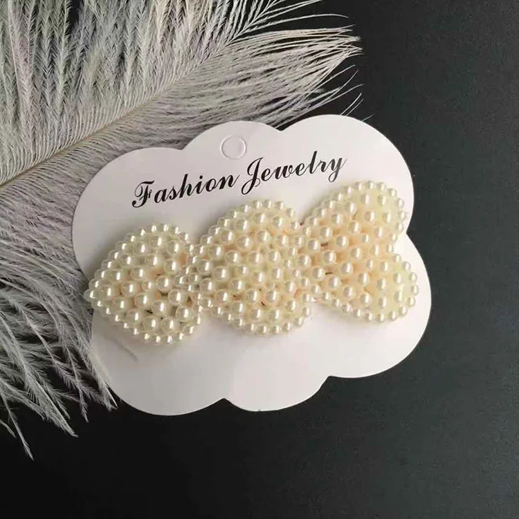 Ins Fashion 1 шт., женские элегантные жемчужные заколки для волос, милые головные уборы, шпильки с орнаментом, заколки, повязка на голову, аксессуары для волос - Цвет: 25