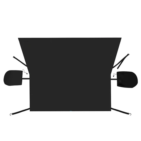 Windshield Sunshade SUV Front Window Protective Ice Frost Guard with Strap SUVs Trucks Protect Waterproof