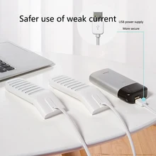 Портативный грелка для ног, сушилка для обуви, дорожный дезодорант с подогревом, питание от USB, износостойкий, умный, влагоотводящий, термостатический