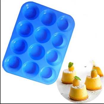 

Silicone Cake Mold Ice Cream Decoration Tools Omelette Moon Cake Biscuit Mold Chocolate Pastry Baking Pan Mold