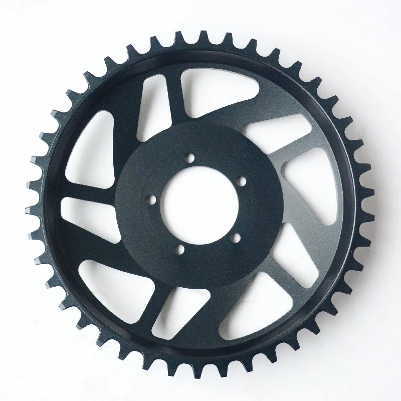 GUSTAVO E-bike Chainring Motorized Bicycle Chain Wheel 42-52T FOR BAFANG BBS/BBSHD Mid Drive Motor 250W 750W 1000W