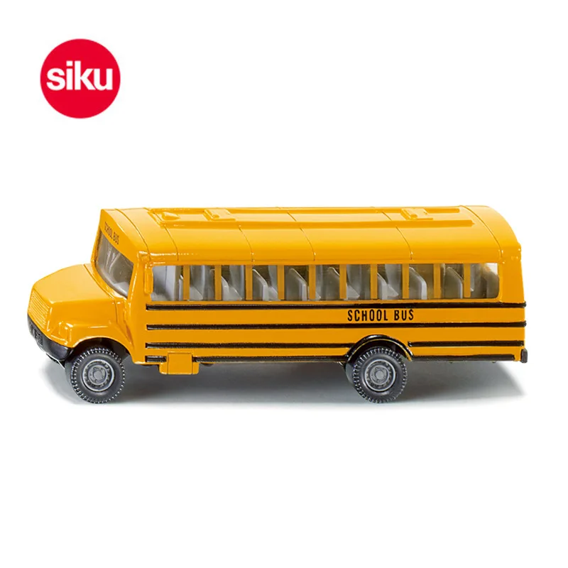 

Germany Model Car Model Bus Children Alloy Toy Mainland China Bus Model School Bus Car Non-