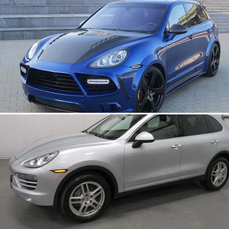 サイドマーカー ポルシェカイエンの2PCS 2Pcs 1114 Amber Cayenne DRL LED LEDサイドマーカーライト11