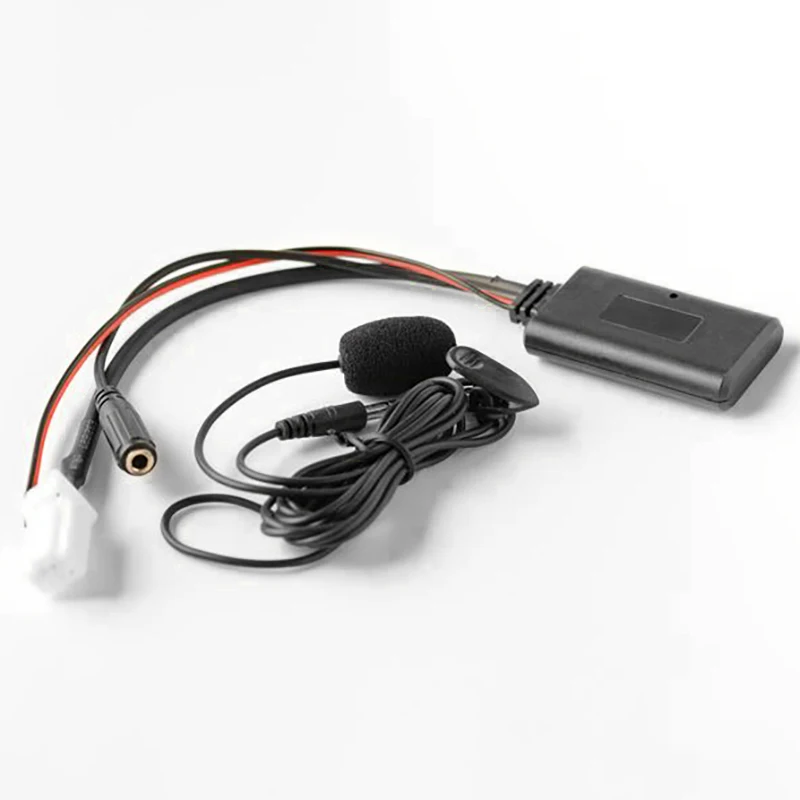 車のbluetooth 5.0 aux入力オーディオケーブルマイクハンズフリー 