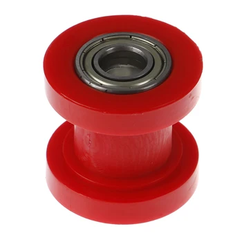 

8mm Chain Roller Slider Pulley Wheel Guide Pit Dirt Bike ATV Tensioner Adjuster