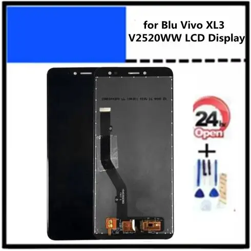 Для Blu Vivo XL3 V2520WW LCD дисплей кодирующий преобразователь сенсорного экрана в сборе