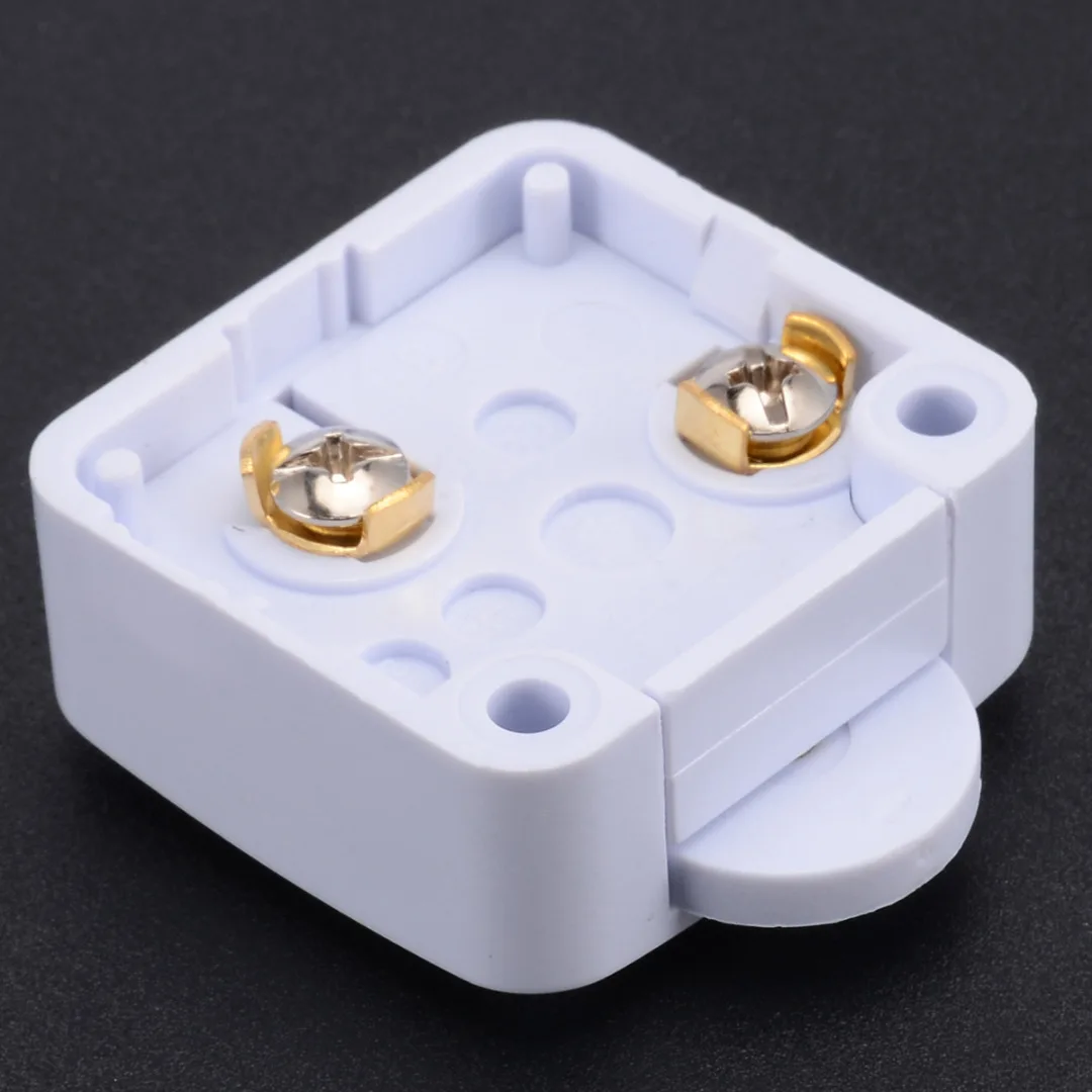 32 *34*14.8 mm 202A Two Colors Automatic Reset Switch Wardrobe Cabinet Light Switch Door Control Switch Lighting Accessories