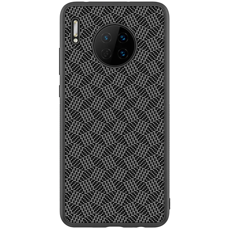 Plaid Чехол для huawei mate 30 NILLKIN из синтетического углеродного волокна и нейлона в клетку с текстурой бампера задняя крышка для huawei mate 30 Чехол - Цвет: Plaid