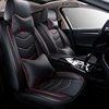 HeXinYan One pcs Leather universal car seat cover for Peugeot all models 206 307 407 207 2008 208 3008 508 308 406 301 607 auto ► Photo 1/6
