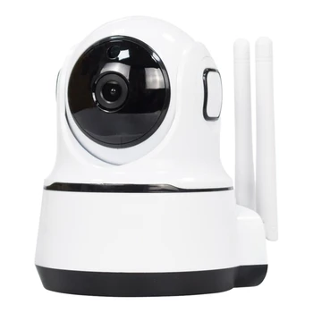

New Arrival-EU-Plug Home Camera Remote Wifi Mobile Phone Wireless Network HD 360 Monitoring Home Camera