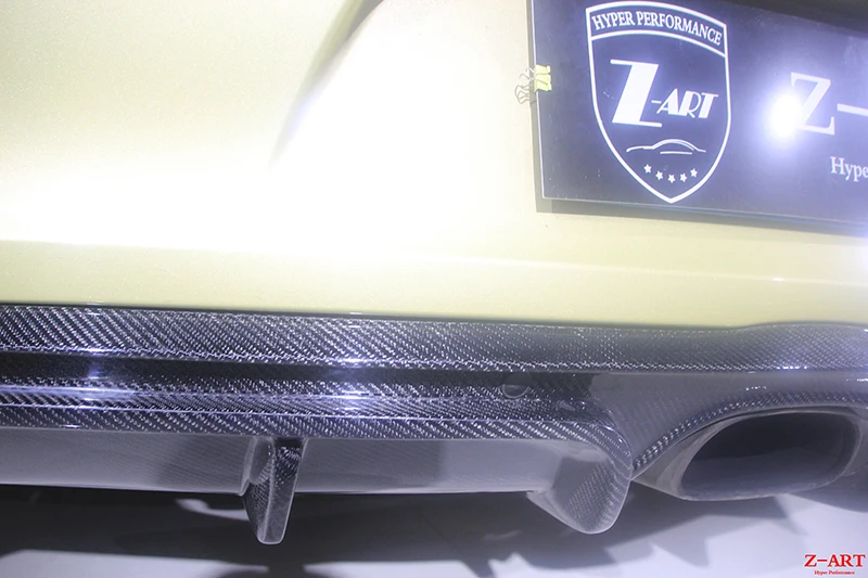 2012- Z-ART для Porsche Boxster Cayman 981R полный задний диффузор из углеродного волокна задний диффузор для Porsche 981
