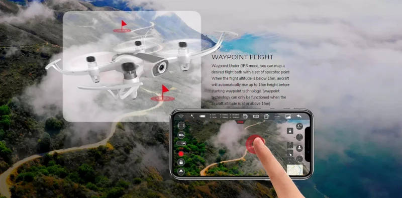 Gps Дрон 5G WiFi FPV Дрон с 4K Ultra HD двойной камерой дроны Квадрокоптер gps оптический поток двойного позиционирования RC вертолет Дрон