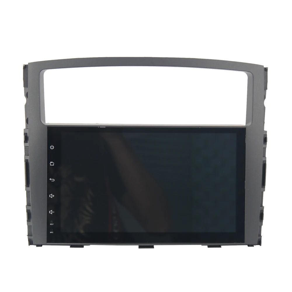 mat black Автомобильный мультимедийный плеер 2 din Android 9,0 для Mitsubishi Pajero 2006-2013 V97 V93 радио PX6 gps Navi DSP HDMI " ips 4 Гб+ 64 ГБ - Цвет: mat black