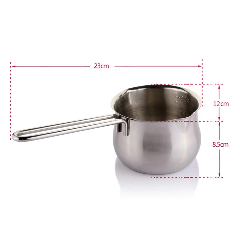 Non-Stick Pan Milk Pot Butter Chocolate Melted Heating Pot Warmer Pan Small Saucepan Cheese Pot With Pour Spouts Non-Stick Pan Milk Pot Butter Chocolate Melted Heating Pot Warmer Pan Small Saucepan Cheese Pot With Pour Spouts