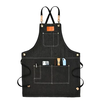 

Leather Belt Canvas Denim Work Apron