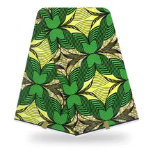 Африканская восковая печать хлопковая ткань восковые принты Африканский модный настоящий голландский воск швейный материал H191206