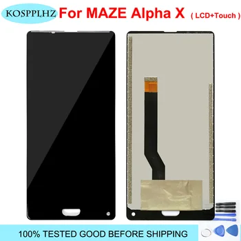 

Original High Quality For MAZE Alpha X LCD Display And Touch Screen Digitizer Sensor Assembly Alpha X + LCD With Tools