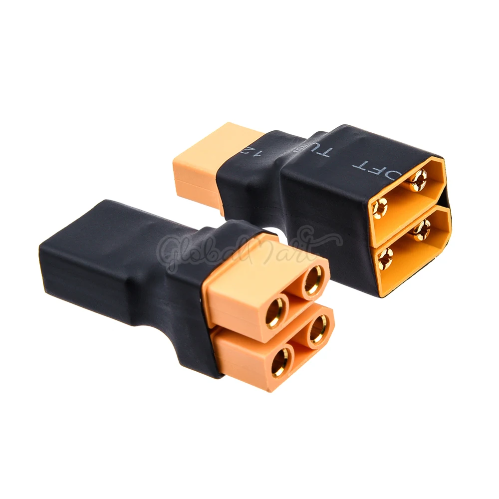 1PCS XT90 2 Male to 1 Female / 1-Male 2-Female Connector Parallel Adapter for Car Plane Heli Lipo Battery ESC | Игрушки и хобби