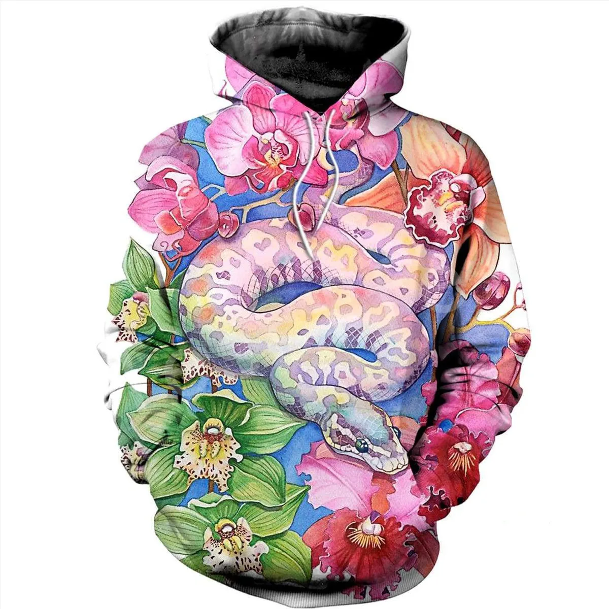 

Tessffel Animal Beautiful Snake Art Tracksuit 3DPrint Hoodie/Sweatshirt/Jacket/shirts Men Women HIPHOP colorful Harajuku style-1