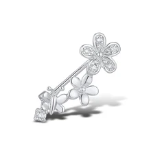 Серебряная брошь VALTERA проба 925