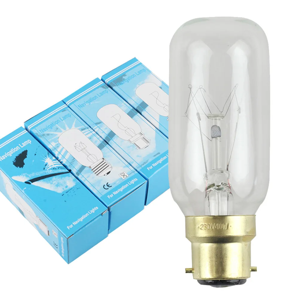 

T38 Marine Lamp 230V 40W B22 Bayonet Socket Navigation Light Ship Indicator Boat Light Marine Lamp