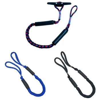 

5 Foot Heavy Duty Nylon Marine Mooring Rope Boat Bungee Dock Line Anchor Rope Anchoring Docking for Camping Hiking Accessories