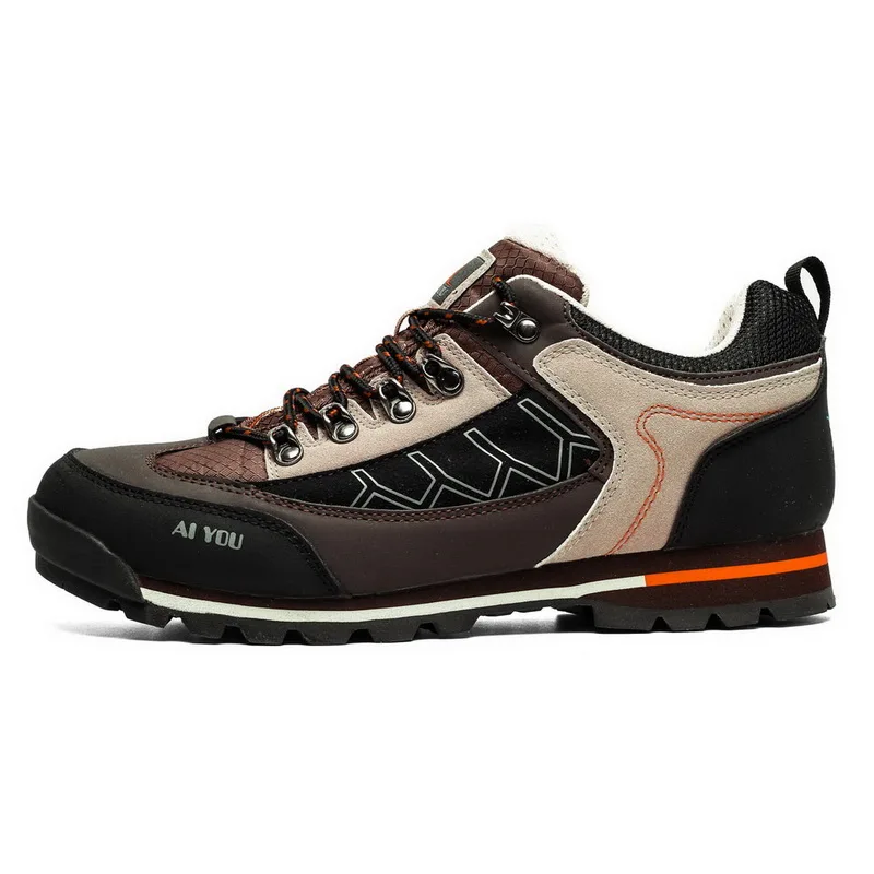 

2019 Waterproof Hiking Shoes Mountain Climbing Shoes Outdoor Hiking Boots Trekking Sport Sneakers Men Hunting Trekking