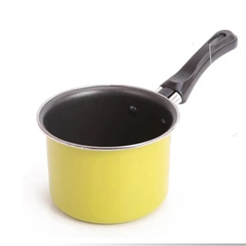 

1 pc Nordic Wind Porcelain Enamel milk Soup Porridge Pot Household soaking Noodles small Vooker Induction Cooker Stew Saucepan