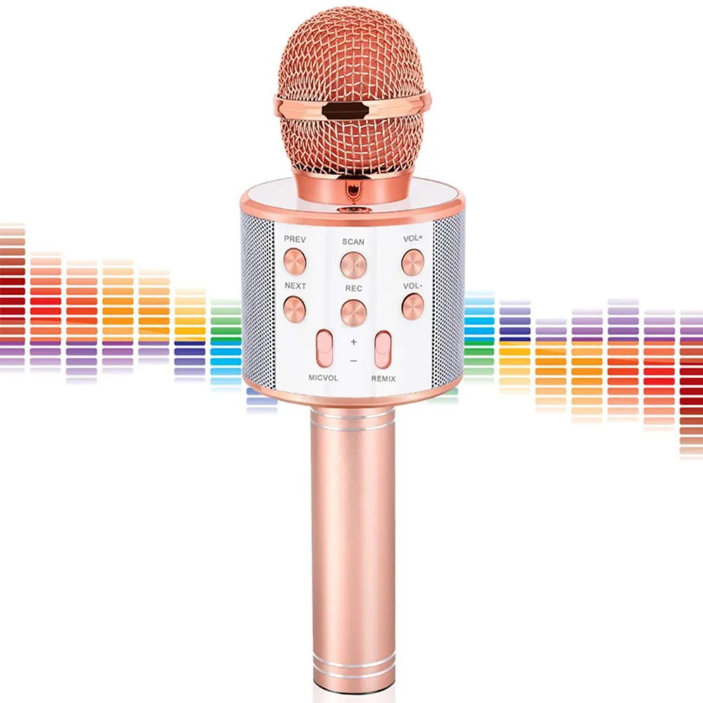 wireless bluetooth USB microphone professional condenser karaoke mic stand radio mikrofon studio recording studio Child's gift condenser microphone Microphones