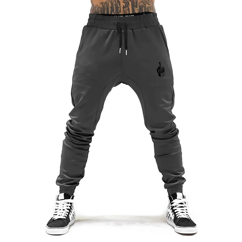 

Brand Jogging Pants Men Sport Running Pants Gym Men Workout Cotton Fitness Sweatpants Jogger Bodybuilding Long Trouser